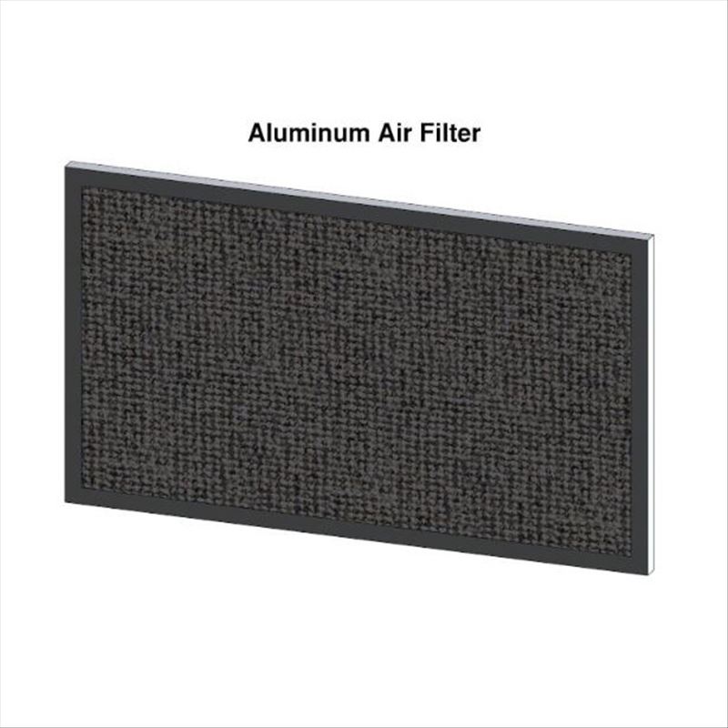 Filtro de aire de aluminio