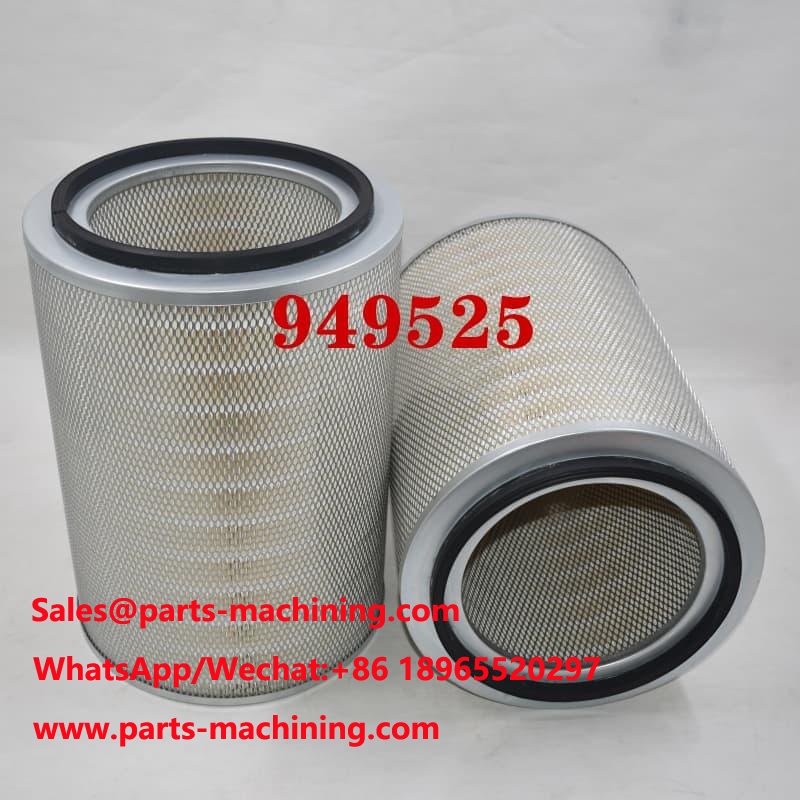 Filtro de aire 949525 para cargadora de ruedas