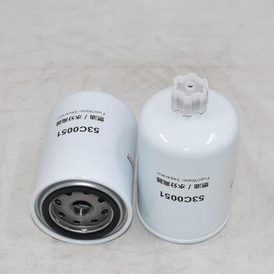 Filtro separador de agua y combustible 53C0051 para excavadora